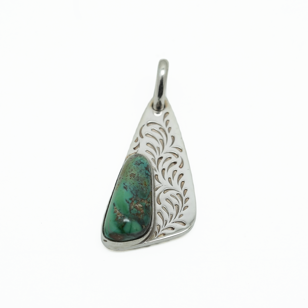 Silver Dollar Craft Carico Lake Turquoise Arabesque Top