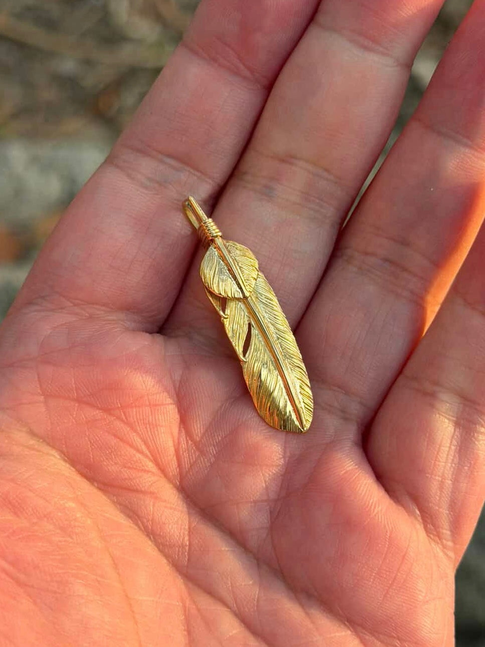 Albatory 18K Top Gold 18K Feather S 1