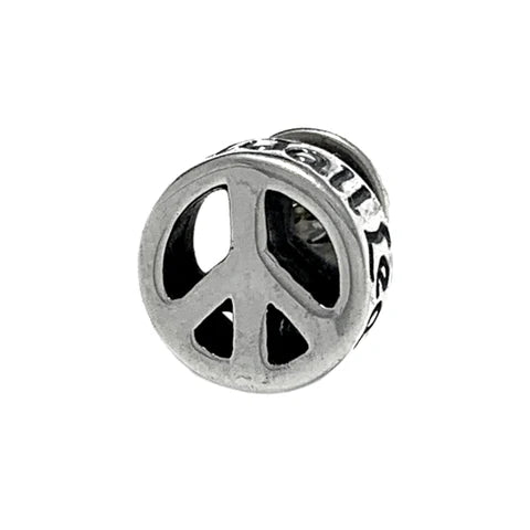 E220 Peace Sign Earrings