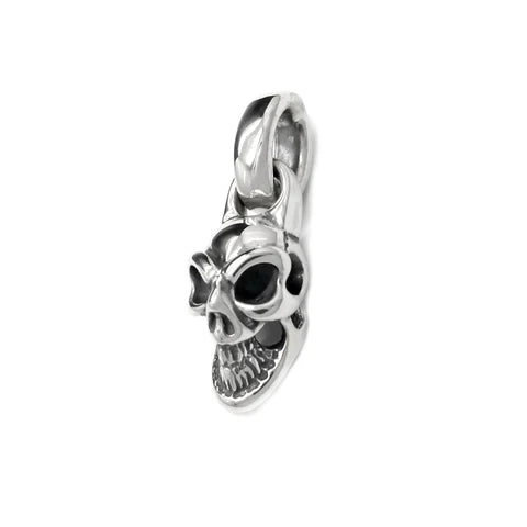 C323 Good Luck Skull Charm