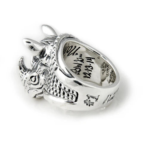BWL-R423 30th Anniversary Bill Wall Rhino Ring  2