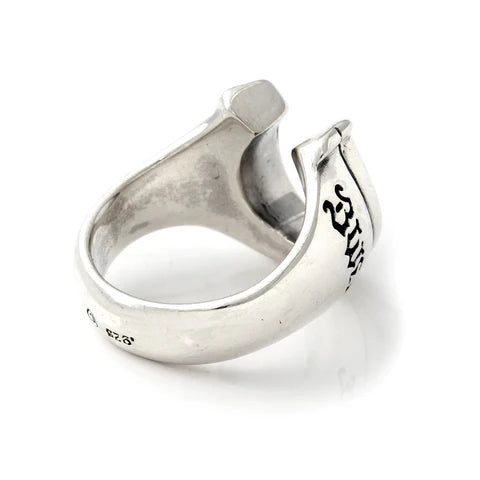 BWL-R453 Horseshoe Ring Silver - Medium 4