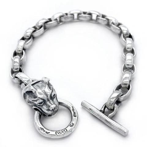 BWL- B528 Small Chain with Dog Head Bracelet_1