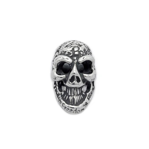 BWL - C324GR Graffiti Skull Bead Charm_13