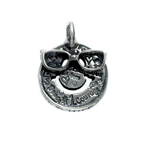 BWL - C359GRC-1 Graffiti Happy Face Charm with Sun Glasses 2