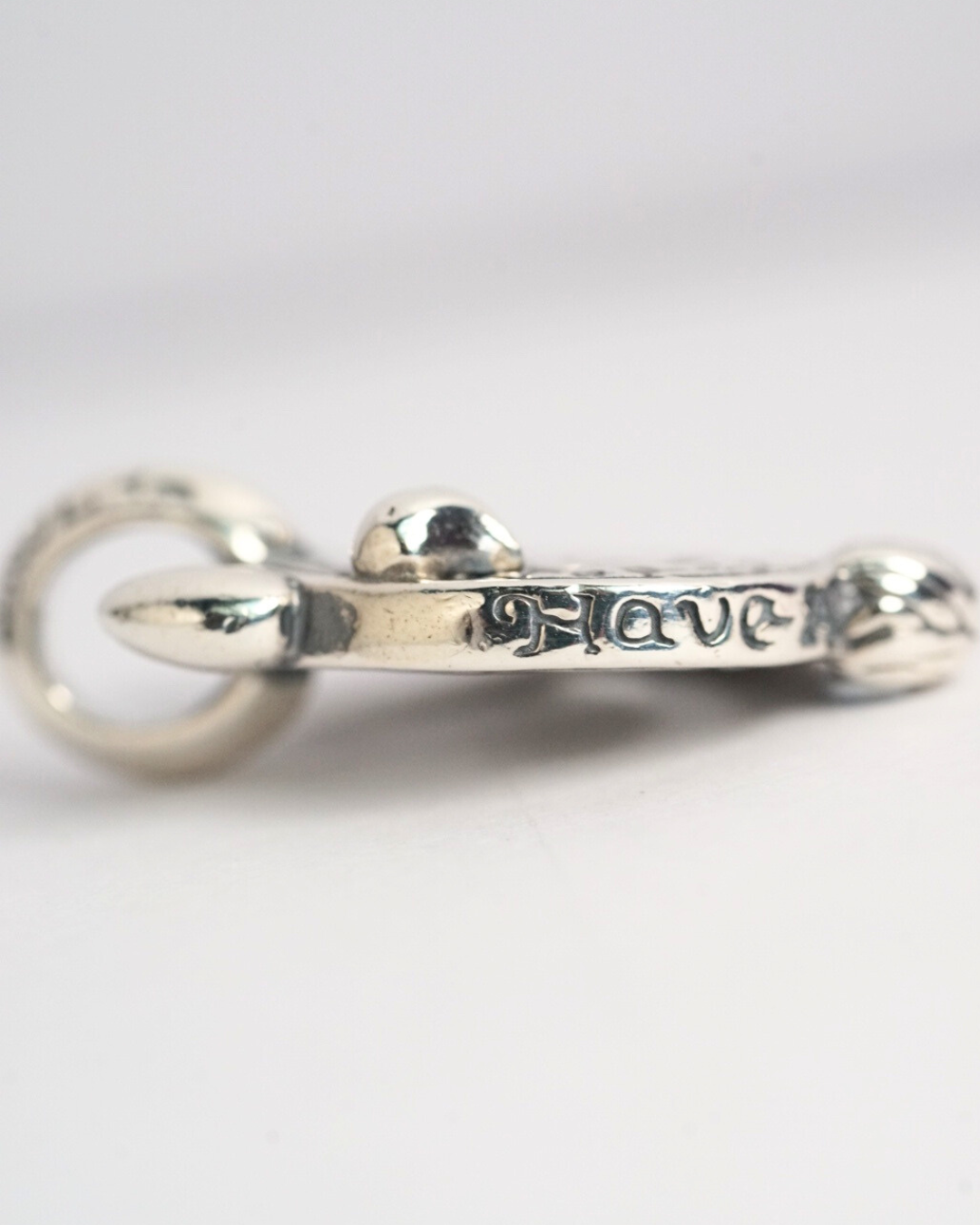 BWL - C367GRC Silver Heart / Graffiti Happy Face With Horns 3