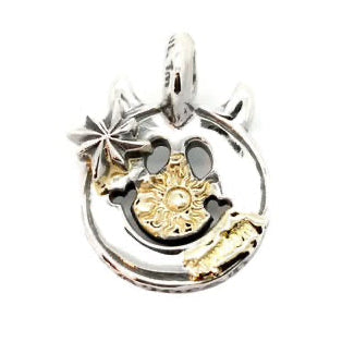 BWL - C375-C Happy Face with Horns Charm Custom 1