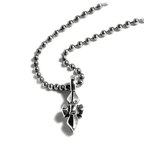 BWL - CB104 "C" Cross Charm with Ball Chain_1