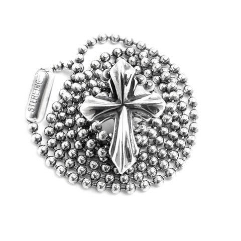 BWL - CB113 Cross Charm with 2mm Ball Chain_1