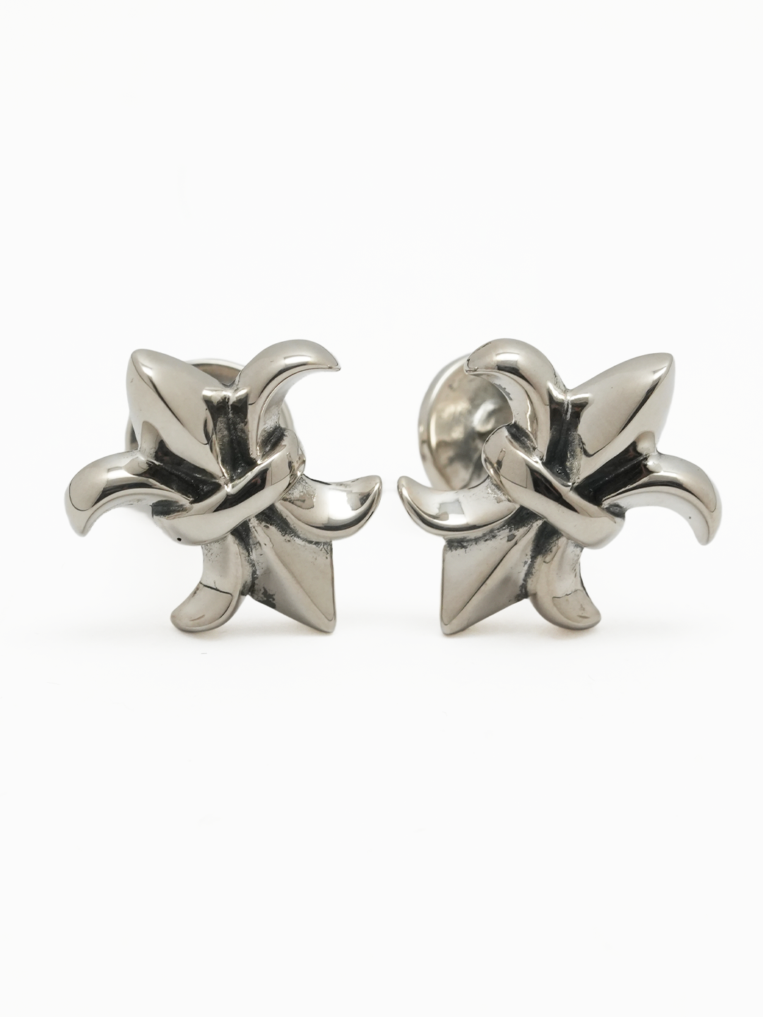 BWL - CL103 Fleur De Lis Cuff Links 4