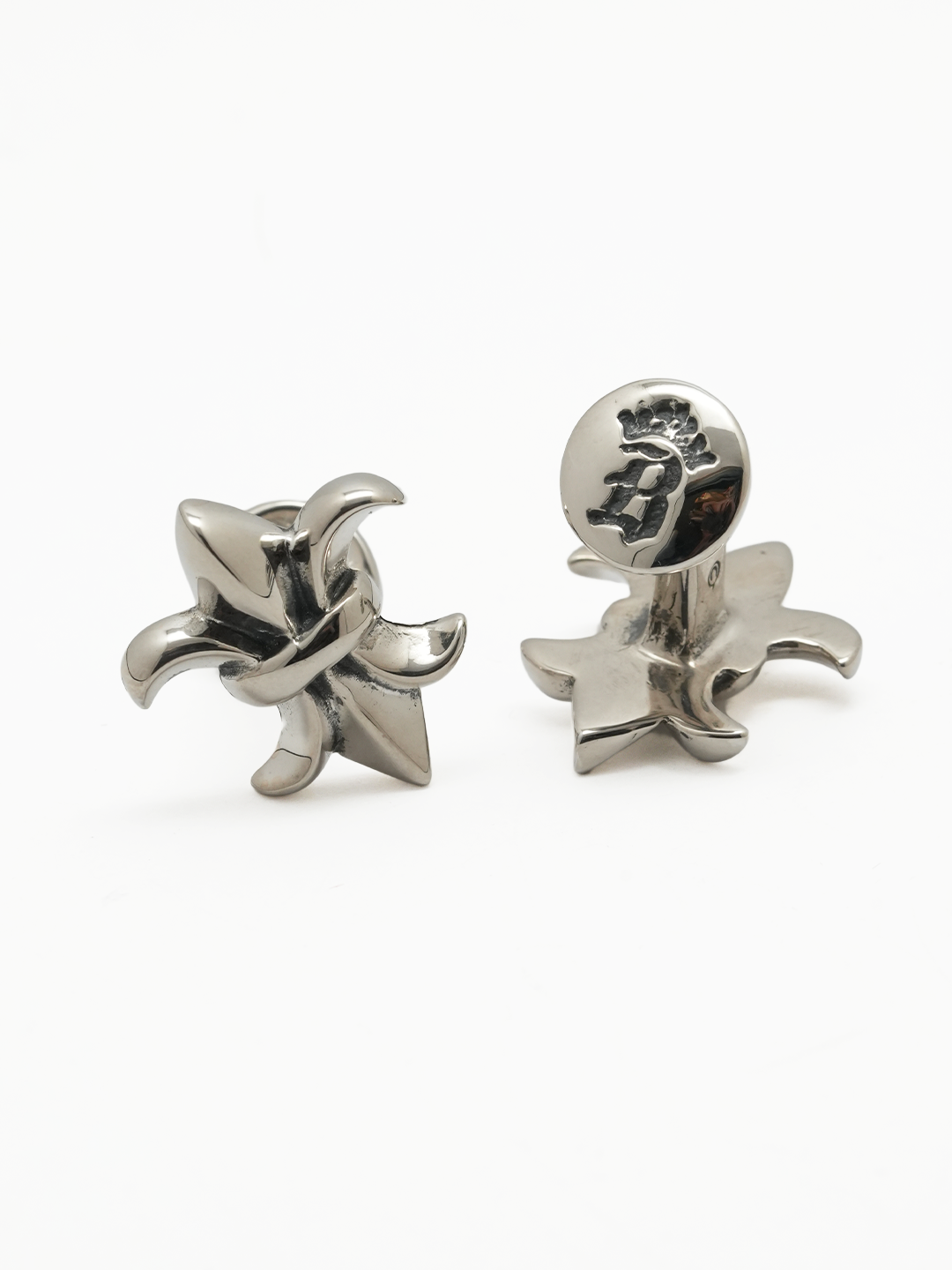 BWL - CL103 Fleur De Lis Cuff Links 5