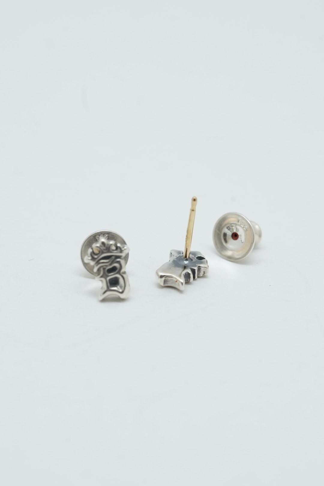 BWL - E228 "B" Crown Earrings 2