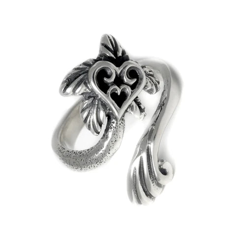 BWL - FSR107 Palm Tree with Heart and Wave Ring 1