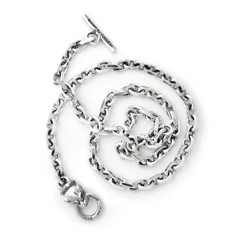 BWL - N882VP Square Chain With Vintage Panther Necklace 1