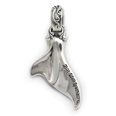 BWL - PN956 Large Whale Tail Pendant 1