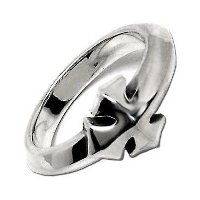 Bill Wall Leather R344 Small Cross Ring 1