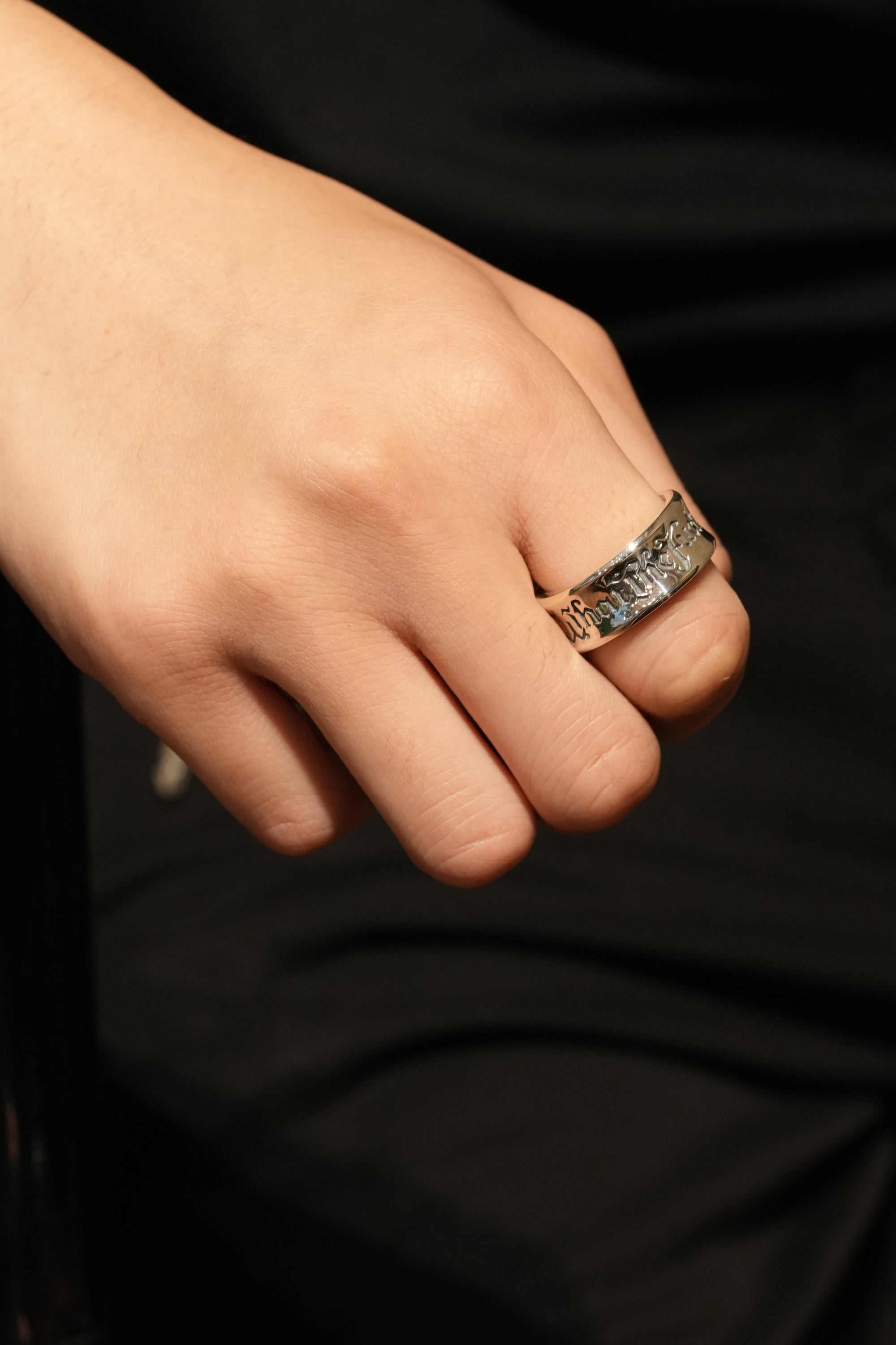 Bill Wall Leather R464 What The Fuck Ring 5