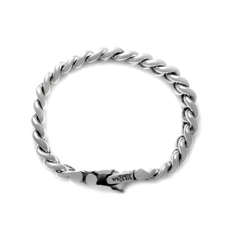 Bwl - B623ML22 Medium Round Flat Chain Bracelet 2