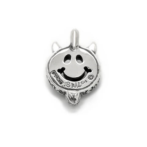 C367 30th Anniversary Happy Face With Horns and Beard Charm