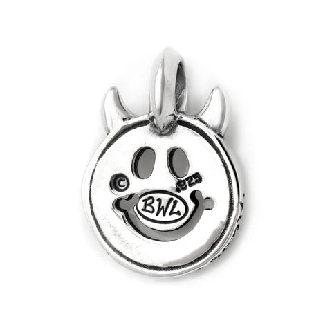 C375 Happy Face with Horns Charm