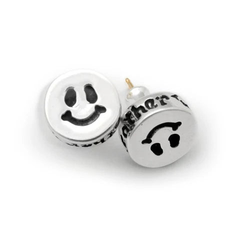 E229 Happy Face Earrings