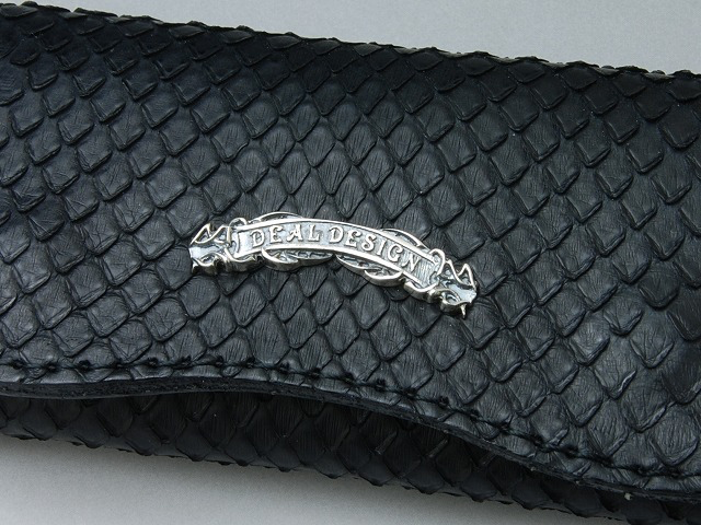 Deal Design - 4-unit key case (black python) 2
