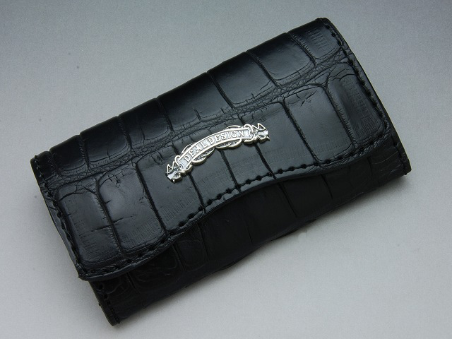 Deal Design - 4-unit key case (real crocodile) 1