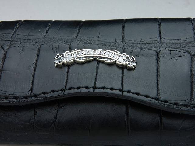 Deal Design - 4-unit key case (real crocodile) 2