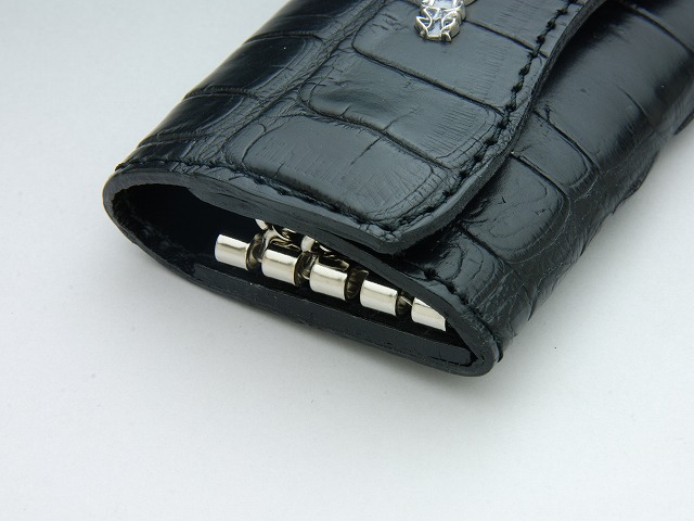 Deal Design - 4-unit key case (real crocodile) 3