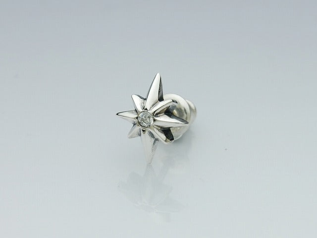 Deal Design - 8 Point Star Earrings With Stone 1