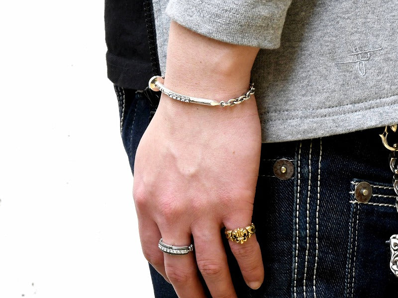 Deal Design - Bend Nail Bracelet : Stone 5