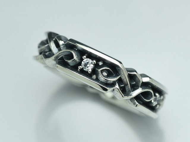 Deal Design - Celtic Chain Stone Ring 1