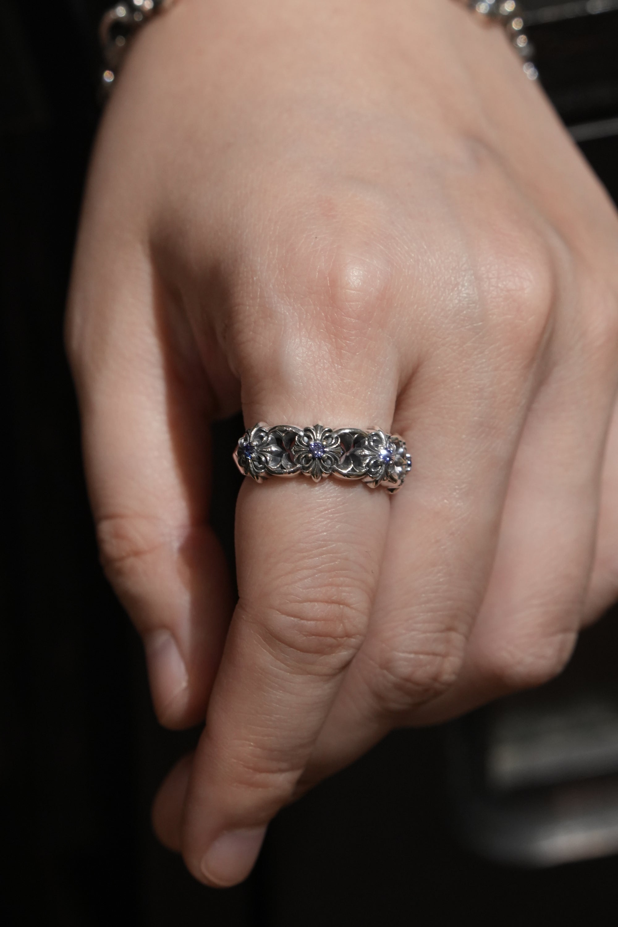 Deal Design - Deopuz x Deal Design Exclusive RingーTanzanite Fang Crest Ring 7