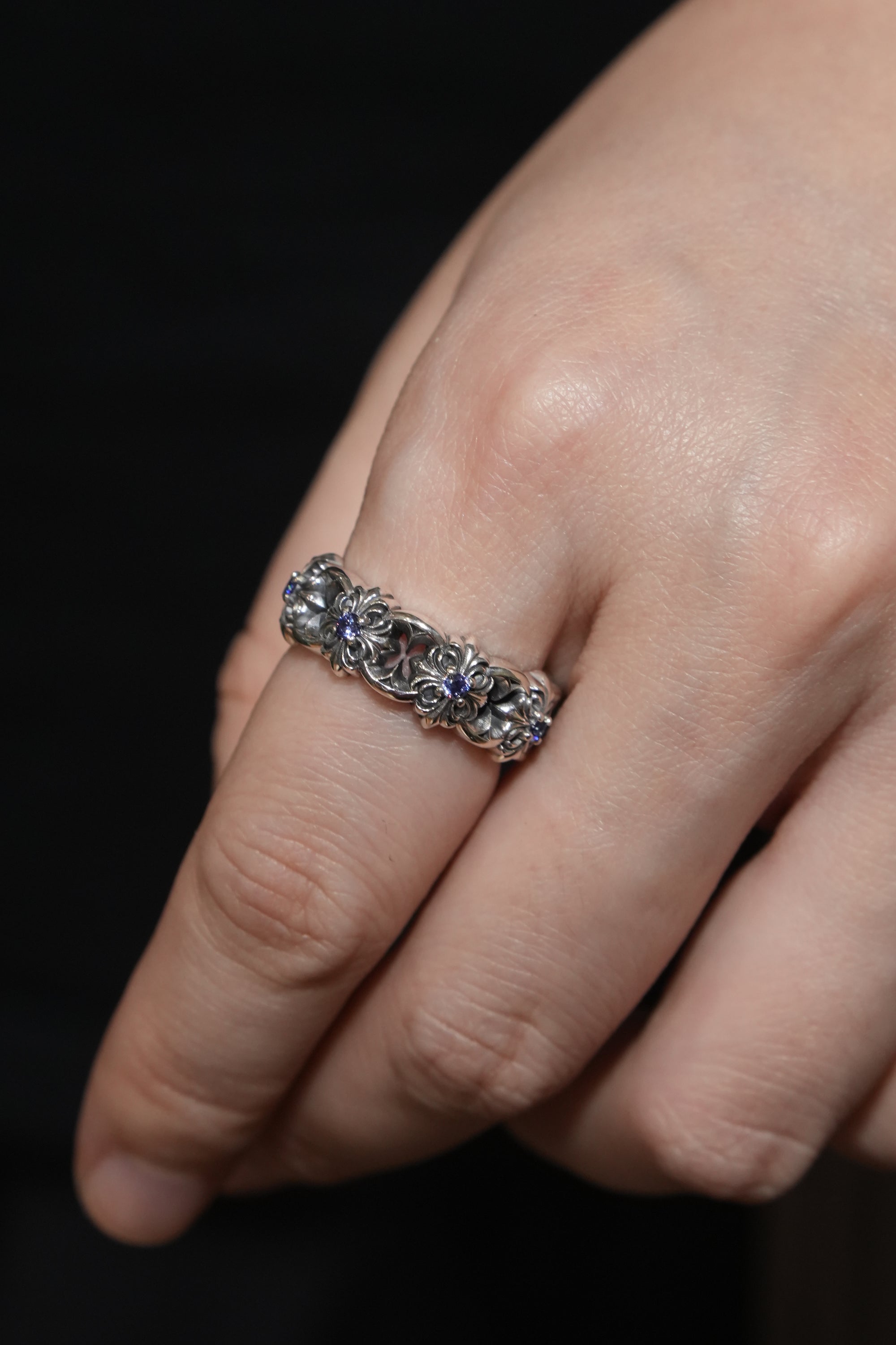 Deal Design - Deopuz x Deal Design Exclusive RingーTanzanite Fang Crest Ring 8
