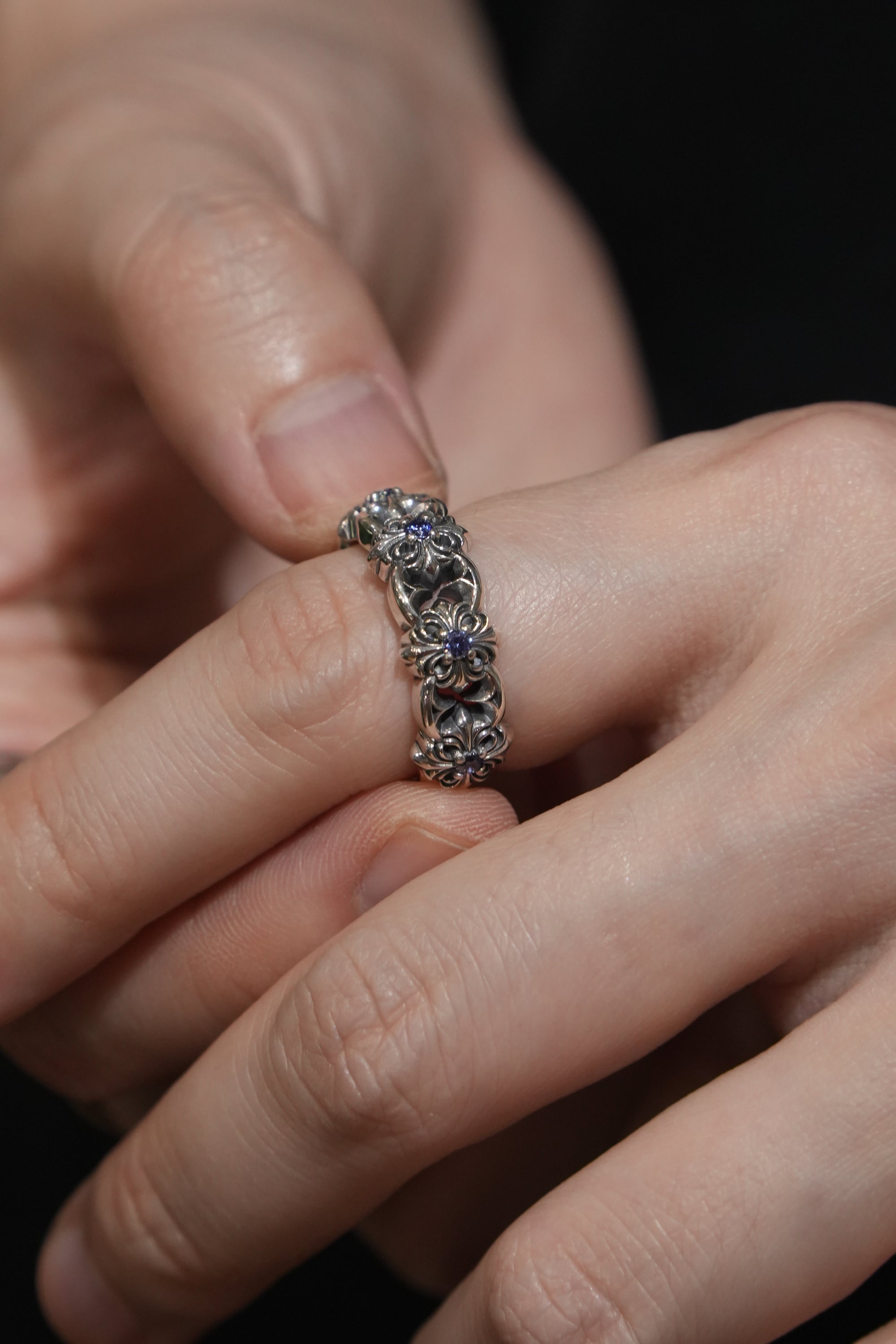 Deal Design - Deopuz x Deal Design Exclusive RingーTanzanite Fang Crest Ring 9
