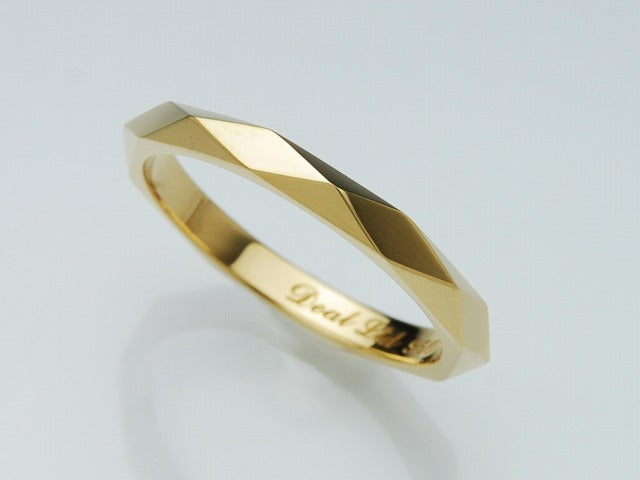 Deal Design - Dia Shape Studs 18K Gold Ring 1