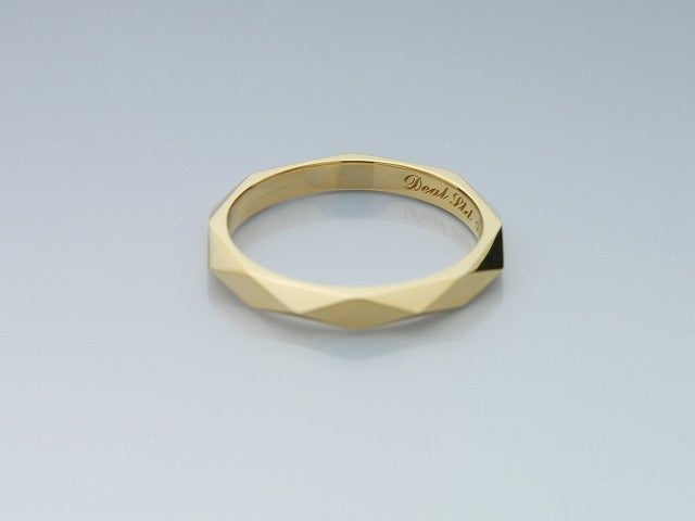 Deal Design - Dia Shape Studs 18K Gold Ring 5