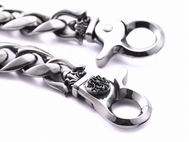 Deal Design - Double KG clip wallet chain: SV925 3