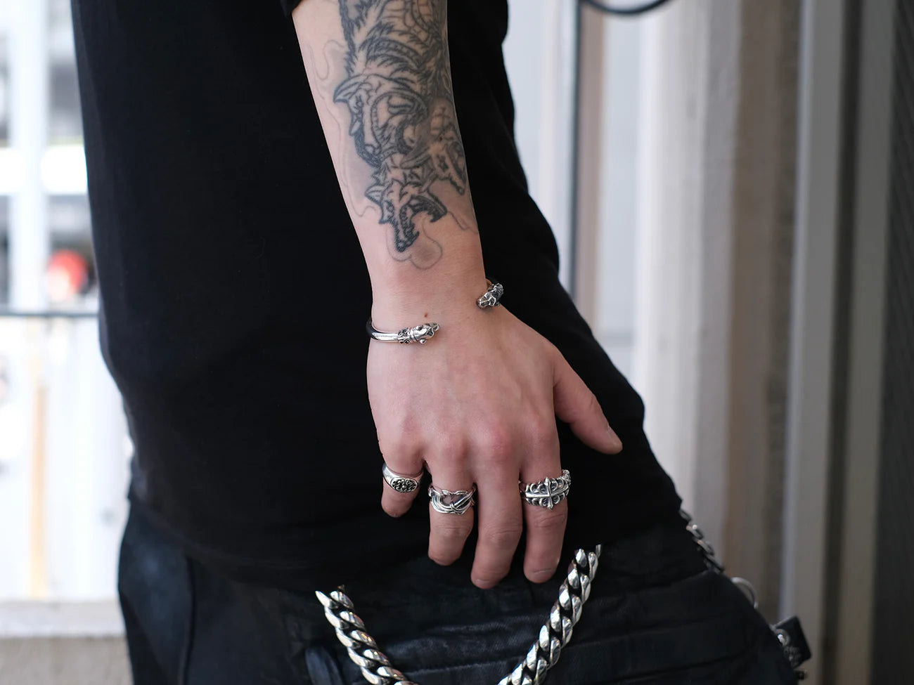 Deal Design - Double Panther Bangle 7