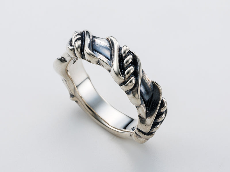 Deal Design - Floral Snake Ring : Narrow Ring 2