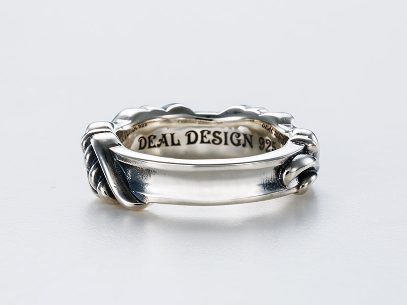Deal Design - Floral Snake Ring : Narrow Ring 4