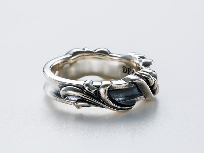 Deal Design - Floral Snake Ring : Narrow Ring 5