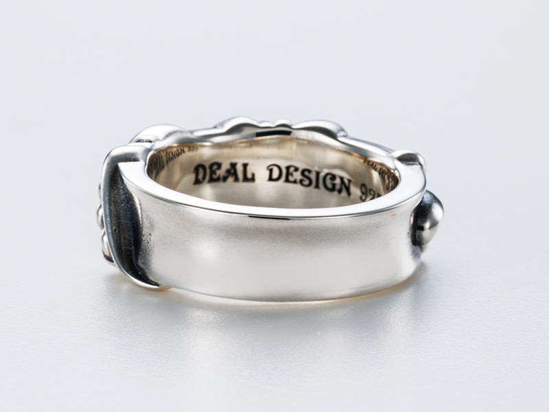 Deal Design - Floral Snake Ring : Wide Ring 4