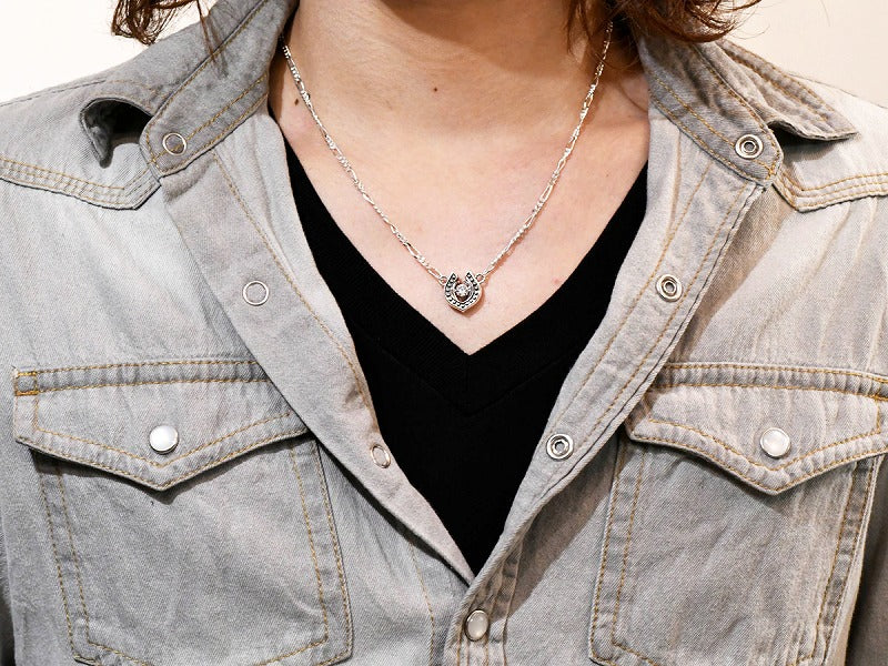 Deal Design - Grace Horseshoes : Dance Stone Pendant w/ Chain 7