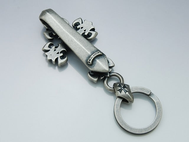 Deal Design - Grand Lily Cross Belt Keeper: BRASS 4