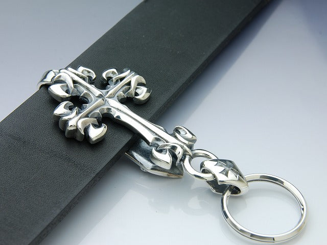 Deal Design - Grand Lily Cross Belt Keeper: SV925 3