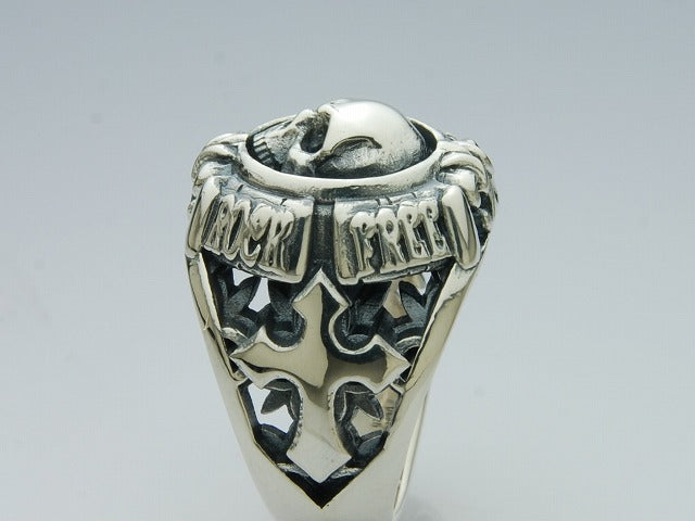 Deal Design - Grid Skull College Ring 3