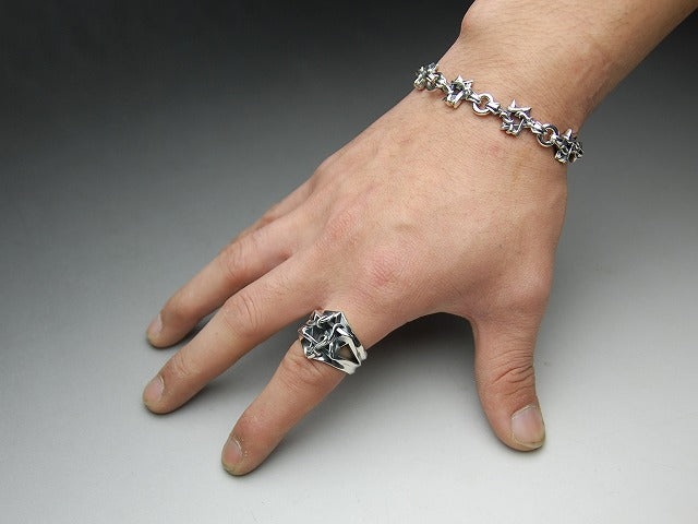 Deal Design - Hex Starling Wide Ring 2