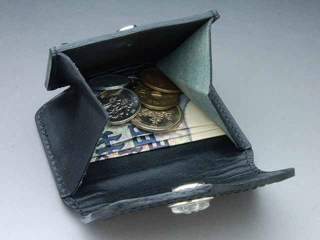 Deal Design - Inlay dot coin case: Real crocodile 3