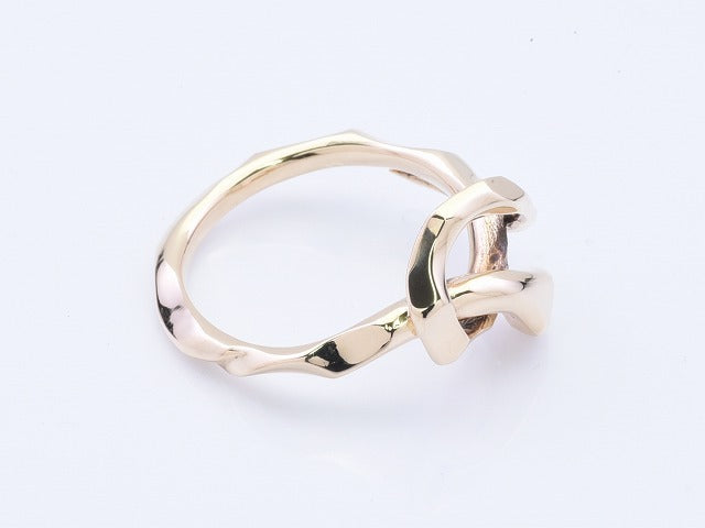 Deal Design - Knot Snake 10K Gold Single Ring 5